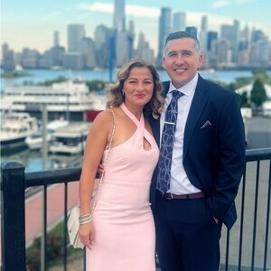 Likely Pink Dress with Elegant Tailoring